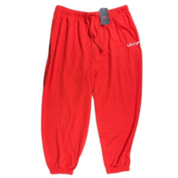Levi's Pants - Levi’s Sweatpants Women's Red - Size 2X – Relaxed Fit, Elastic Cuff – NWT